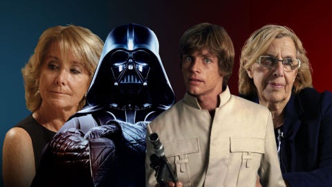 Darth Vader, enfurecido porque Luke Skywalker ha votado a los rojos