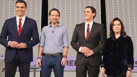 Así vivimos el 'debate decisivo' de la elecciones generales de 2015