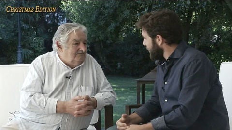 (24-12-15) Gonzo charla con José Mújica, expresidente de Uruguay