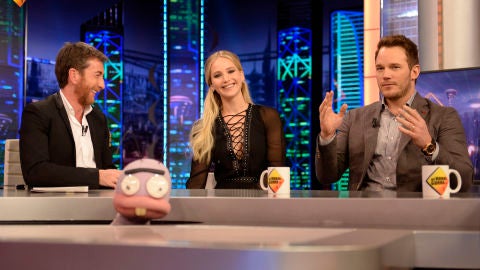 Jennifer Lawrence y Chris Pratt