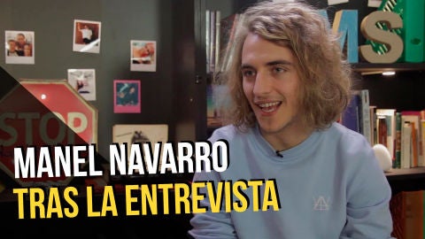 Manel Navarro tras la entrevista de Roomies