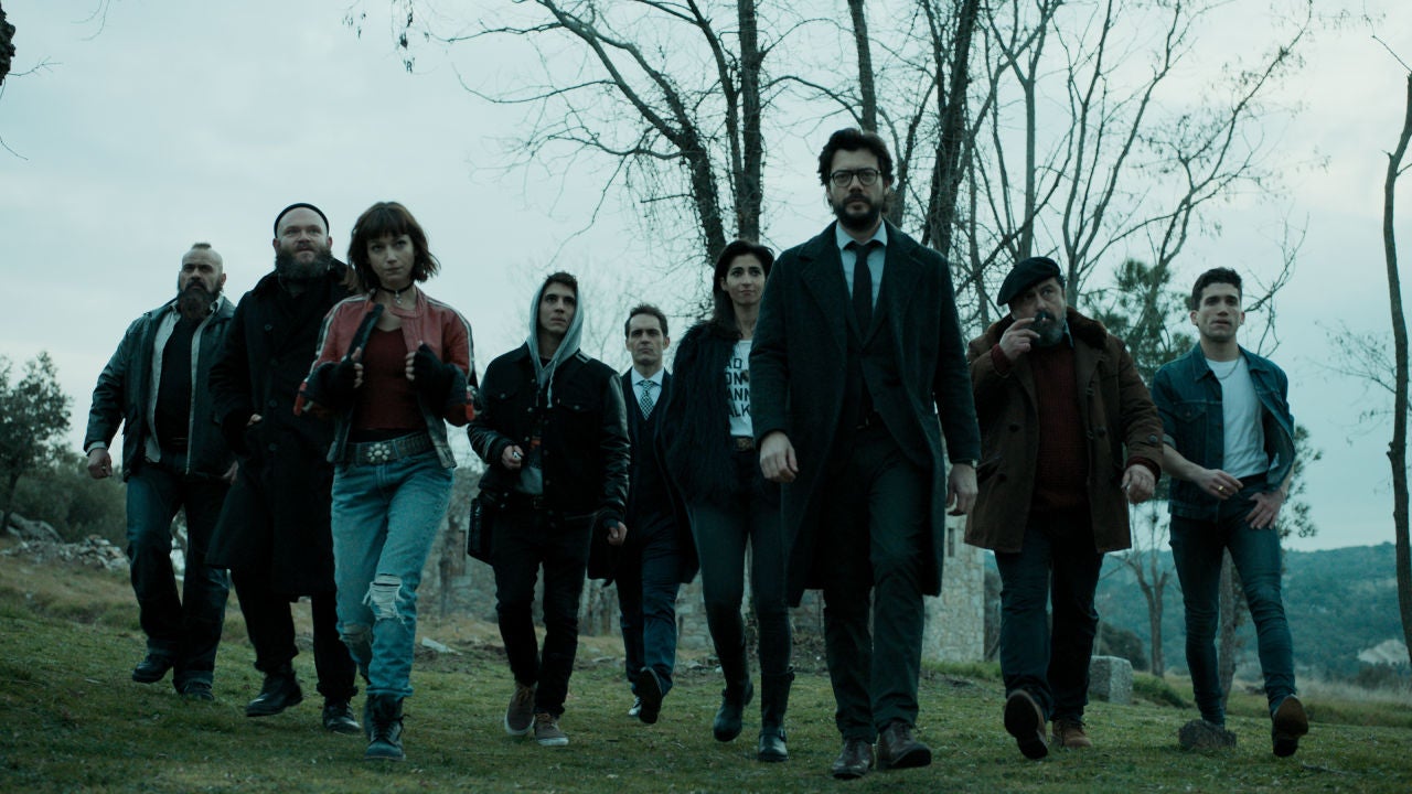 La Casa De Papel Series Gato