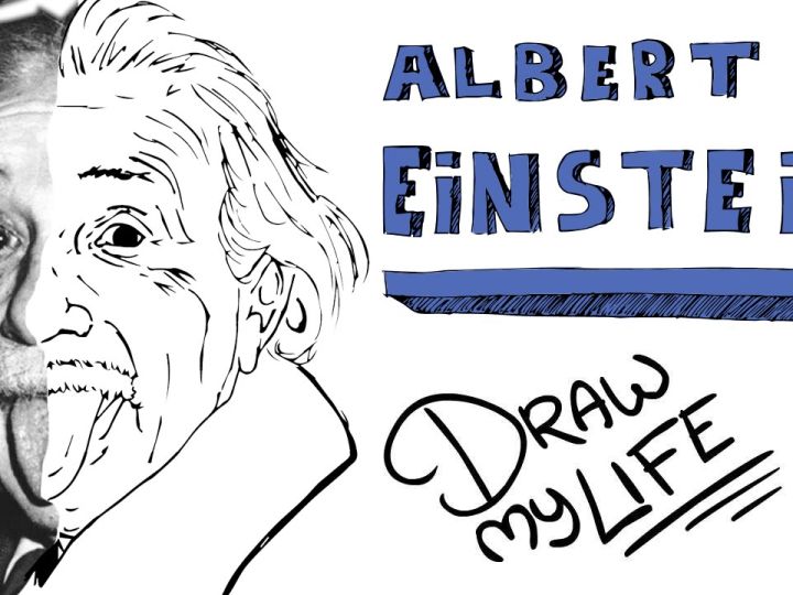 Tik tak Draw - ALBERT EINSTEIN | Draw My Life