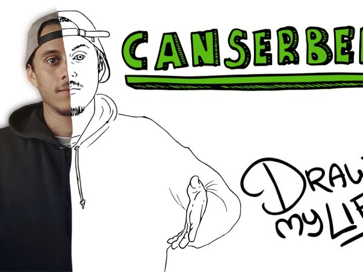 Tik tak Draw - CANSERBERO | Draw My Life