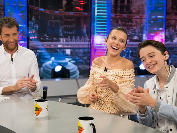 El Hormiguero: Millie Bobby Brown y Noah Schnapp (09-10-17)