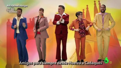 (13-11-17) El videoclip de 'El Intermedio' al ritmo de 'Amigos para siempre' sobre Cataluña y España