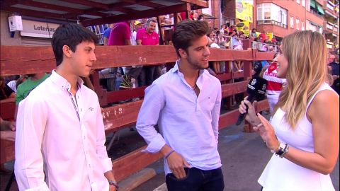 Los hermanos García, novilleros, explican por qué no corren los encierros: "Prefiero dejar a los profesionales y verlo desde fuera"