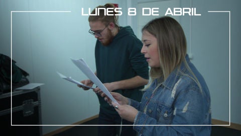 Andrés Martín y María Espinosa ensayan la canción 'La Plata' de Juanes