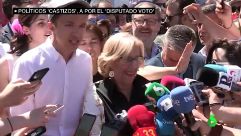 El voto más castizo se disputa en Madrid: bailes, cantos y comida para ganarte al electorado