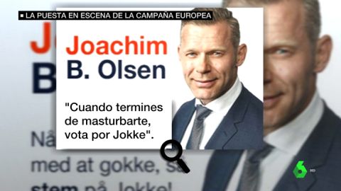 "Cuando termines de masturbarte, vota por Jokke" y otras formas de pedir el voto en la campaña europea