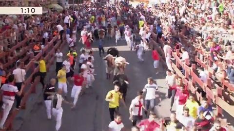 Vídeo del tercer encierro de las fiestas de San Sebastián de los Reyes 2019