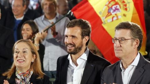 Pablo Casado: "El PP tiene las mismas opciones para gobernar que Pedro Sánchez"