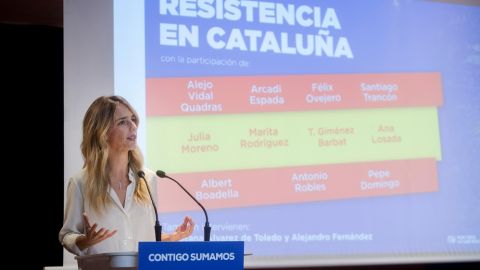Cayetana Álvarez de Toledo pide "perdón en nombre del PP" por haber sido "profundamente anticatalanes"