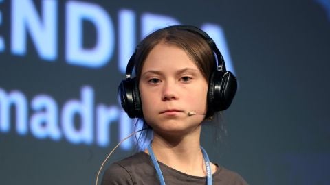 Greta Thunberg comparece en la Cumbre del Clima: "Algunos quieren que todo siga como ahora, temen al cambio"