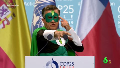 (10-12-19) El discurso de El Green Wyoming en la Cumbre del Clima: "¡Estamos en Madrid y aquí no hay quien respire!"