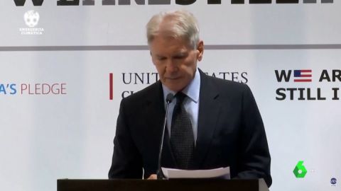 Harrison Ford reprocha a Trump su "falta de valentía" en la lucha contra el cambio climático