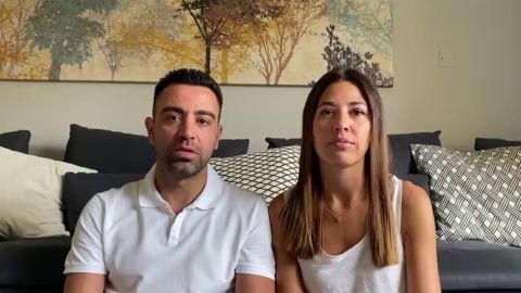 Xavi Hernández y su mujer Núria Cunillera donan un millón de euros para luchar contra el coronavirus