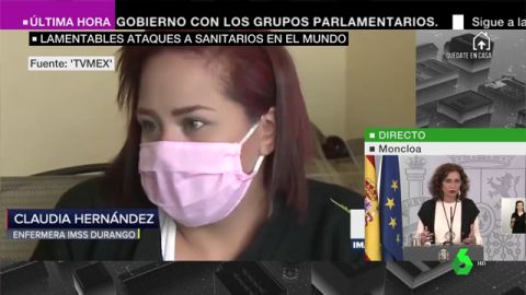 Agreden a punta de pistola a una sanitaria mexicana en plena pandemia de coronavirus: "Muerto el perro se acabó la rabia"