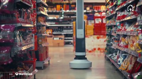 Del 'robot reponedor' de supermercados al software que vigila la distancia social: la tecnología, clave ante el coronavirus