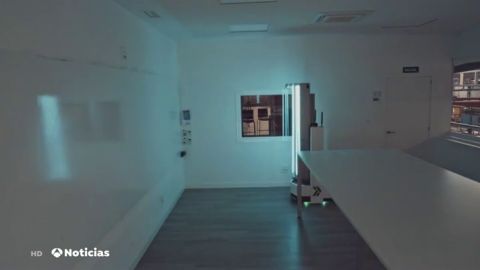 'Zoe Zen',  el robot que es capar de eliminar en ocho minutos el coronavirus de una habitación de 25 metros cuadrados