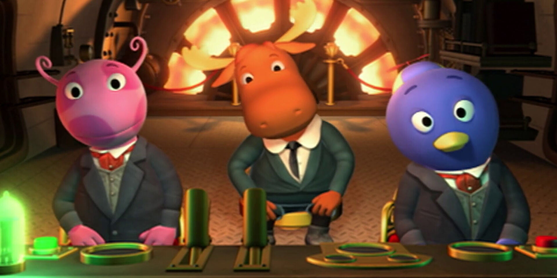 Los Backyardigans - Temporada 3 - Capítulo 7: Al centro de la Tierra