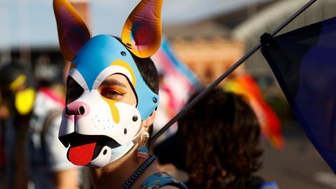Las derechas, ausentes en una manifestación del Orgullo LGTBI 2021 con restricciones