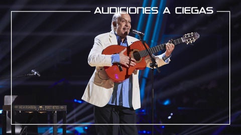Peret Reyes canta 'Bienvenidos'