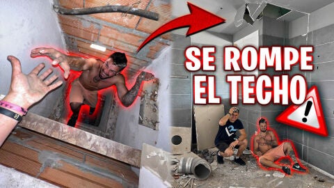 Accidente en el agujero de un edificio abandonado *Se rompe el techo* | Álex Segura