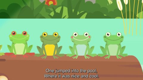 Capítulo 28: Five Green and Speckled Frogs