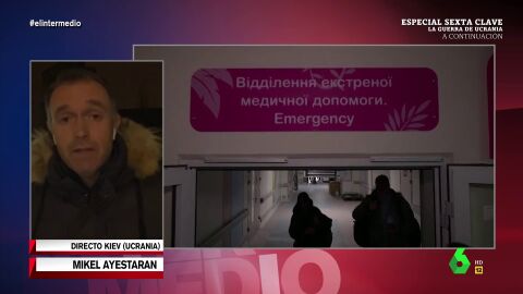 (03-03-22) "Estaba con el Kalashnikov esperando a los rusos": Así describe Mikel Ayestarán al sacerdote ucraniano que vio en Kiev