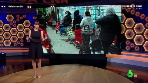 (17-03-22) Sandra Sabatés explica el motivo por el que uno de cada cuatro madrileños se encuentran en riesgo de exclusión social