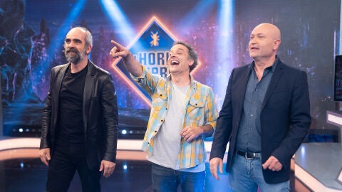 Luis Tosar, Dani Guzmán y Joaquín González