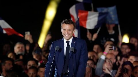 (25-04-22) Macron vence y resiste al avance de la ultraderechista Le Pen en una Francia fragmentada