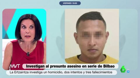 (06-05-22) Beatriz de Vicente, sobre el sospechoso de los crímenes de Bilbao: "Si fuera el asesino en serie Hannibal Lecter, lo normal es que no se entregara"