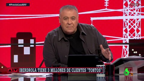 (06-05-22) El enfado de Ferreras con el presidente de Iberdrola: "¿Son tontos quienes necesitan la tarifa regulada para optar al bono social?"