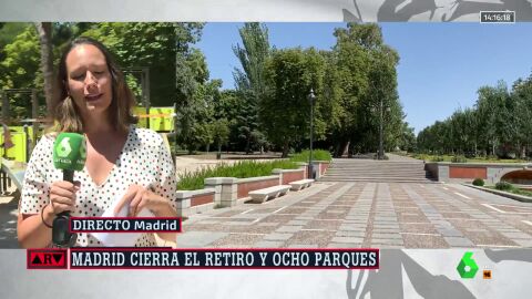 (25-07-22) Madrid cierra el Retiro y ocho parques