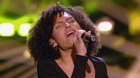 La operadora de cámara pide un primer plano para su gran voz con ‘No one’, de Alicia Keys