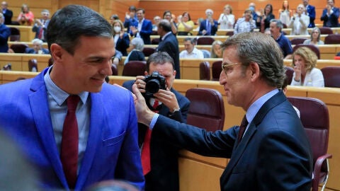 (06-09-22) Sánchez en el cara a cara con Feijóo: "No va a haber medidas dramáticas ni apagones"