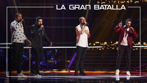 Juan, Fael, Adrián y Fran cantan 'No es lo mismo'
