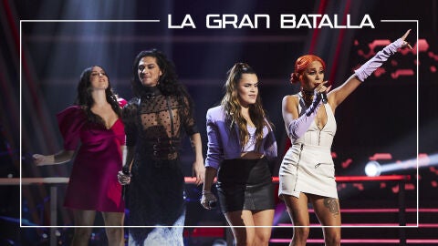 Lara, Chiara, Adriana y Sergio cantan 'Born this way'