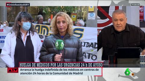 (07-11-22) Huelga en la sanidad madrileña contra el plan de Ayuso para reabrir Urgencias sin el personal suficiente