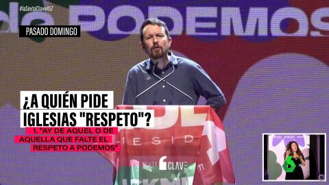 (08-11-22) Iglesias pide "respeto para Podemos" a Díaz y la vicepresidenta responde: "Me dejo la piel por mi país "