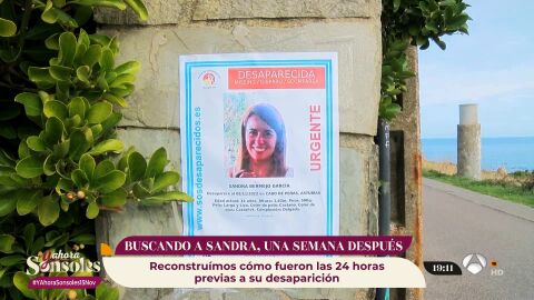 Recreamos los pasos de Sandra Bermejo en las 24 horas previas a su desaparición