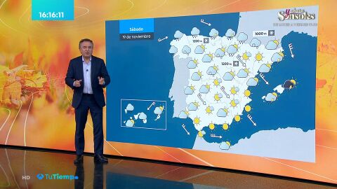 (18-11-22) Precipitaciones en el norte y Baleares