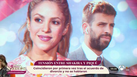 El sorprendente reencuentro entre Piqué y Shakira...¿Le ha hecho la cantante una peineta al futbolista?
