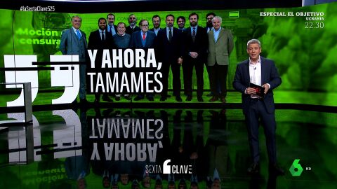 (22-02-23) Vox formaliza a Tamames como candidato para su segunda moción de censura condenada al fracaso
