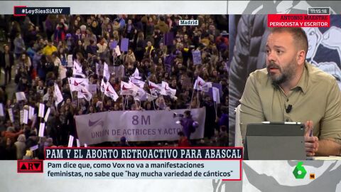 (09-03-23) La crítica de Antonio Maestre a la 'número dos' de Igualdad: "Se le olvida que no es solo una activista"