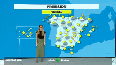 (09-03-23) Intervalos de viento fuerte en la costa y mitad norte de Galicia, en el litoral Cantábrico y en zonas del tercio este peninsular