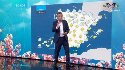 (10-05-23) Bajada de temperaturas en la mayor parte del país 