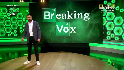 Dani Mateo presenta 'Breaking Vox', la serie sobre el narcotráfico que protagoniza Ana González